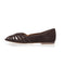 COPENHAGEN SHOES PASSIONATE SUEDE Ballerina 004 Dark brown