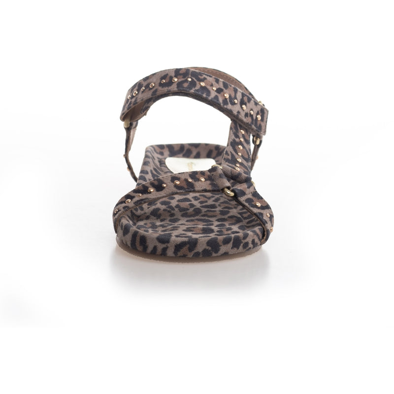 COPENHAGEN SHOES PEACE LEO STUDS Sandal 049 Black leopard
