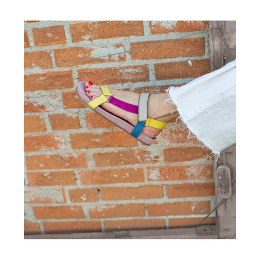 COPENHAGEN SHOES PEACE multi Sandaler 217 Rosa multi