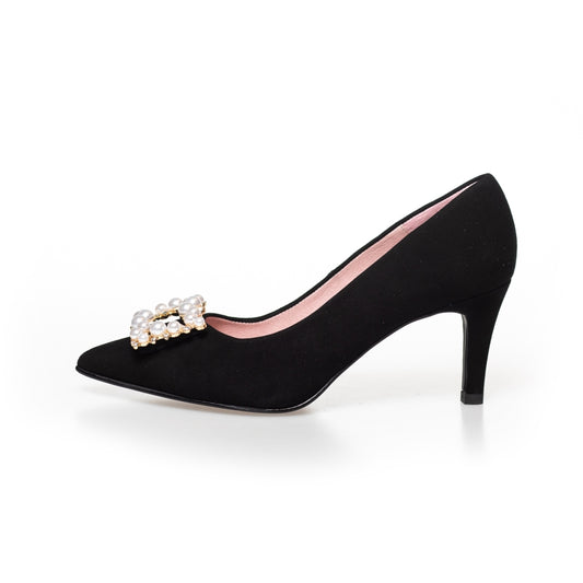 COPENHAGEN SHOES PEARLS AND DIAMONDS Stiletter 0001 BLACK