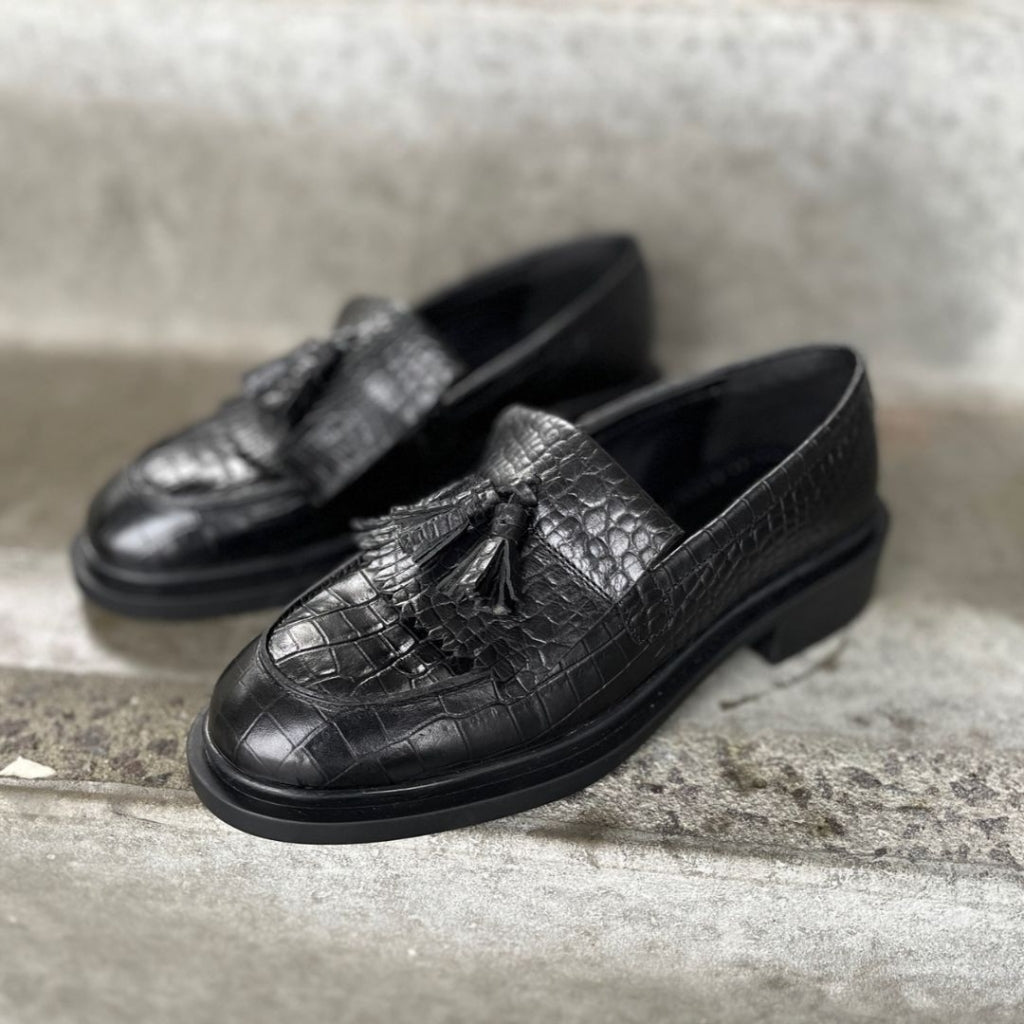 COPENHAGEN SHOES POWER WALK SHOE Loafers 2240 BLACK CR