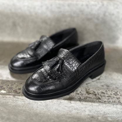 COPENHAGEN SHOES POWER WALK SHOE Loafers 2240 BLACK CR