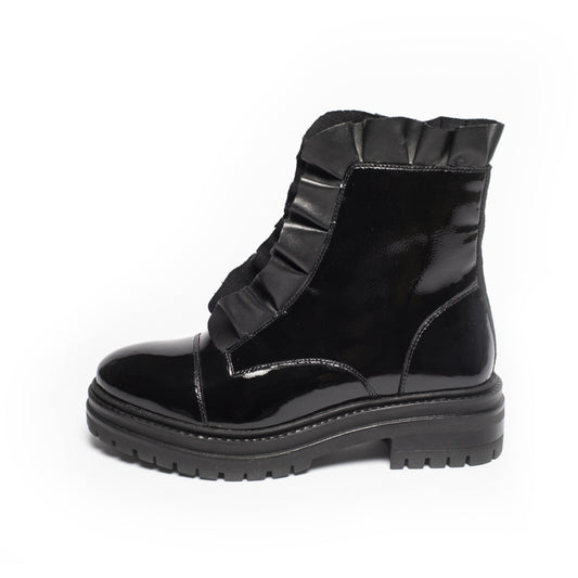 COPENHAGEN SHOES PRETTY ALL PATENT Copenhagenshoes by Josefine Valentin Støvler 038 Black patent
