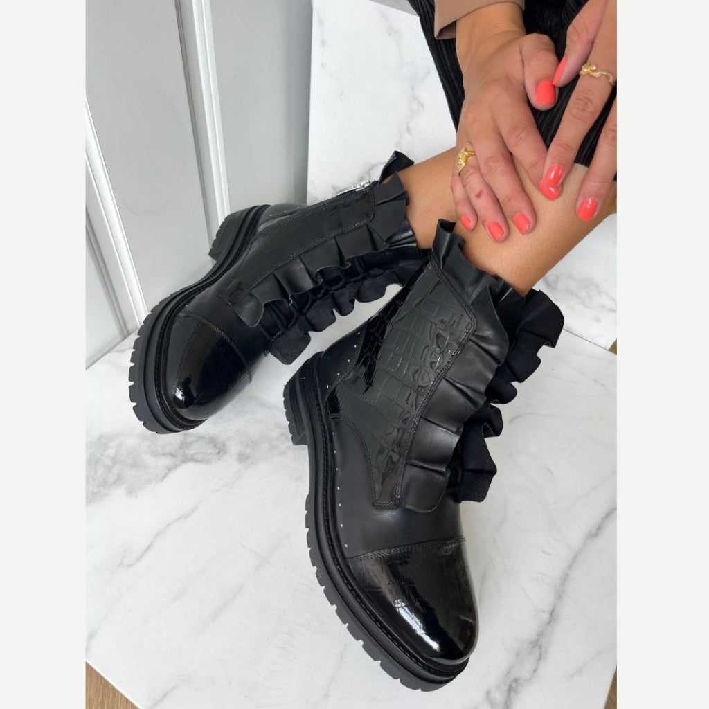 COPENHAGEN SHOES PRETTY HER Støvler 0001 BLACK