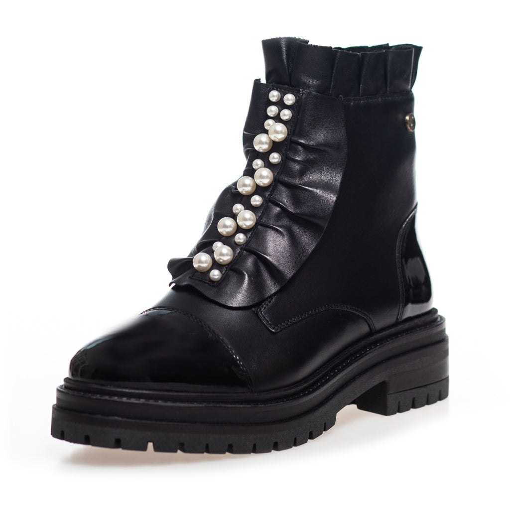 COPENHAGEN SHOES PRETTY PEARLS Støvler 0001 BLACK