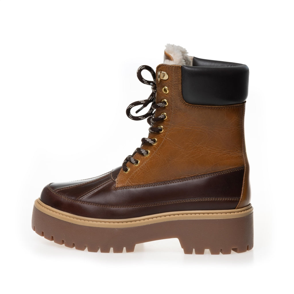 COPENHAGEN SHOES REAL MOMENTS Støvler 907 BROWN/COGNAC
