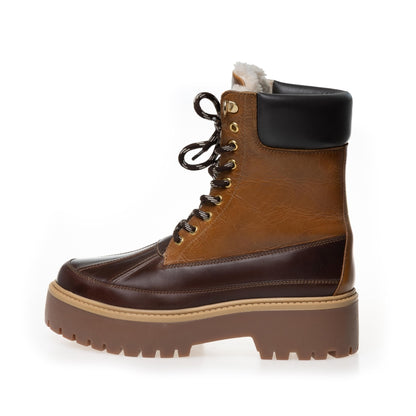 COPENHAGEN SHOES REAL MOMENTS Støvler 907 BROWN/COGNAC