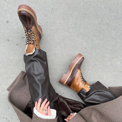 COPENHAGEN SHOES REAL MOMENTS Støvler 907 BROWN/COGNAC