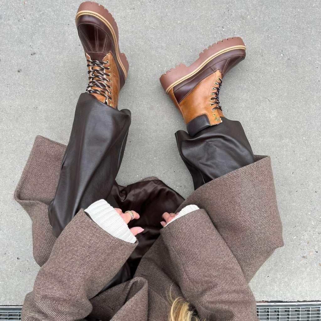 COPENHAGEN SHOES REAL MOMENTS Støvler 907 BROWN/COGNAC