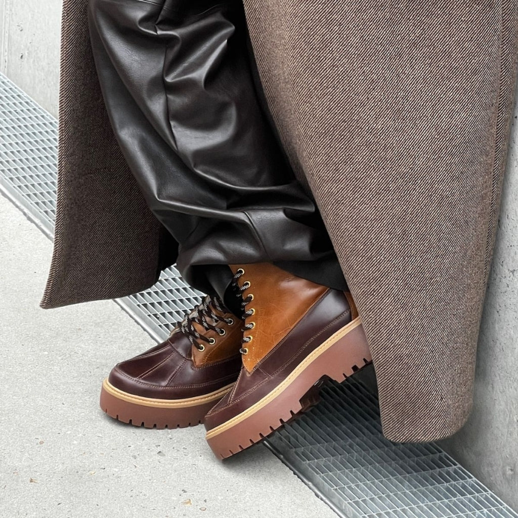 COPENHAGEN SHOES REAL MOMENTS Støvler 907 BROWN/COGNAC