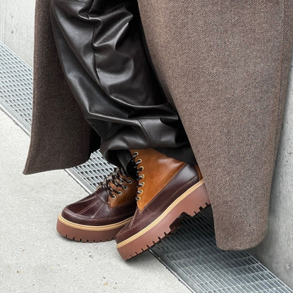 COPENHAGEN SHOES REAL MOMENTS Støvler 907 BROWN/COGNAC