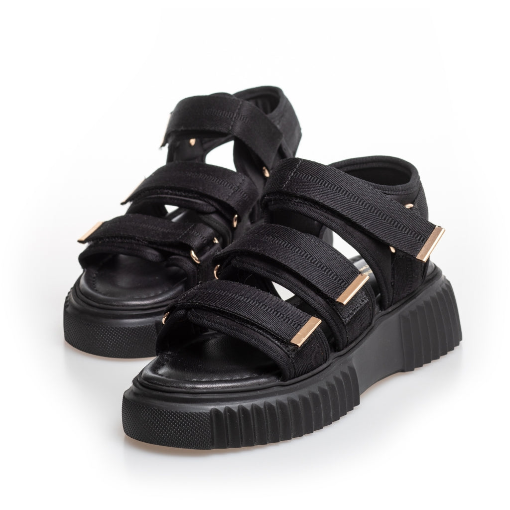 COPENHAGEN SHOES ROCK ME BLACK Sandaler 0001 BLACK