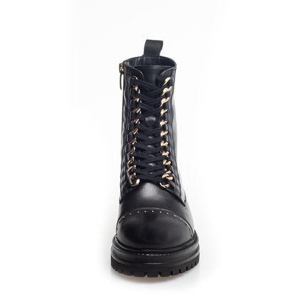 COPENHAGEN SHOES ROCK STUDS Støvler 2207 BLACK/GOLD
