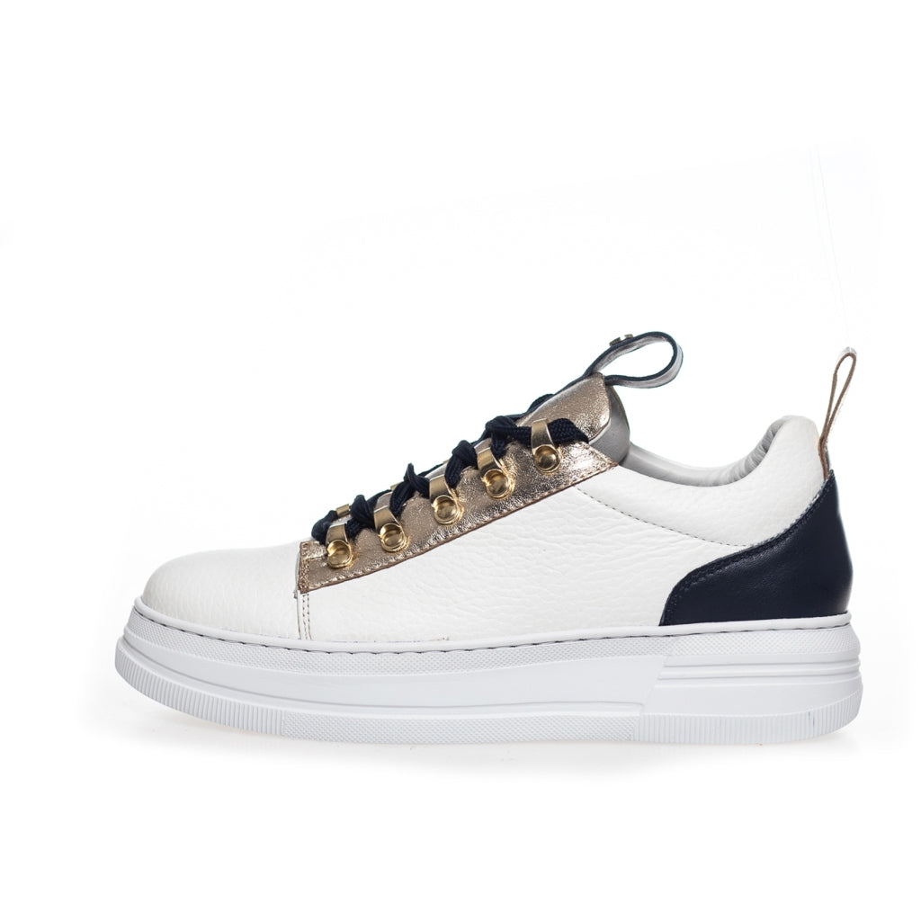 COPENHAGEN SHOES RUN Sneakers 0442 WHITE/GOLD