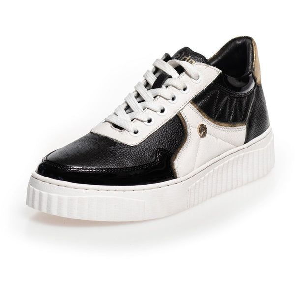 COPENHAGEN SHOES RUN WITH ME Sneakers 227 BLACK/WHITE/GOLD