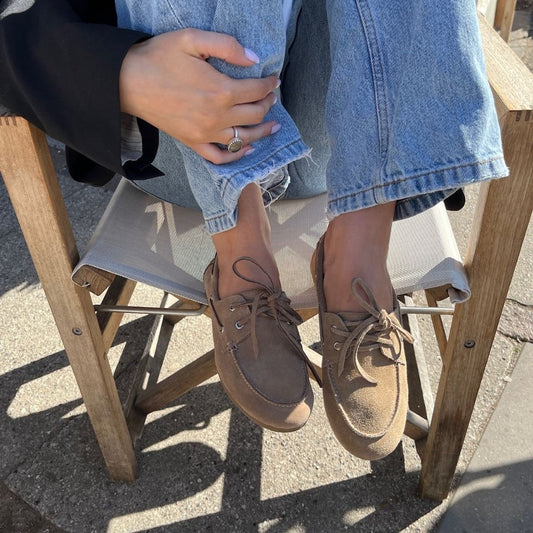 COPENHAGEN SHOES SAVANNAH SUEDE Shoe 0301 BISCUIT