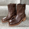 COPENHAGEN SHOES SAY MORE - BROWN/TAN Støvler 0012 BROWN