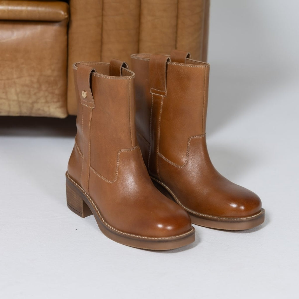 COPENHAGEN SHOES SAY MORE - BROWN/TAN Støvler 125 TAN