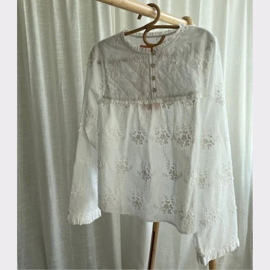 STORIES FROM THE ATELIER by COPENHAGENSHOES SEA MOOD SHIRT 0061 WHITE
