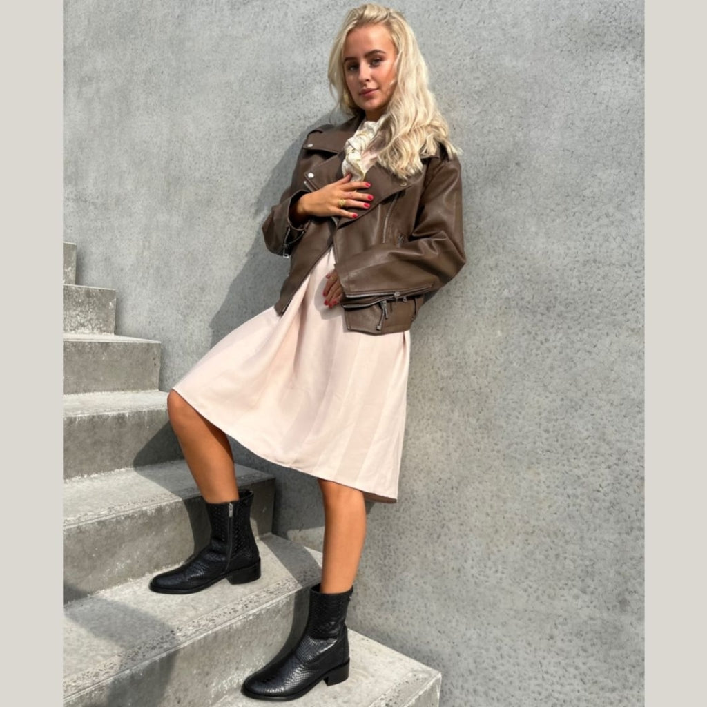 COPENHAGEN SHOES SHE Crocco Støvler 001 Black
