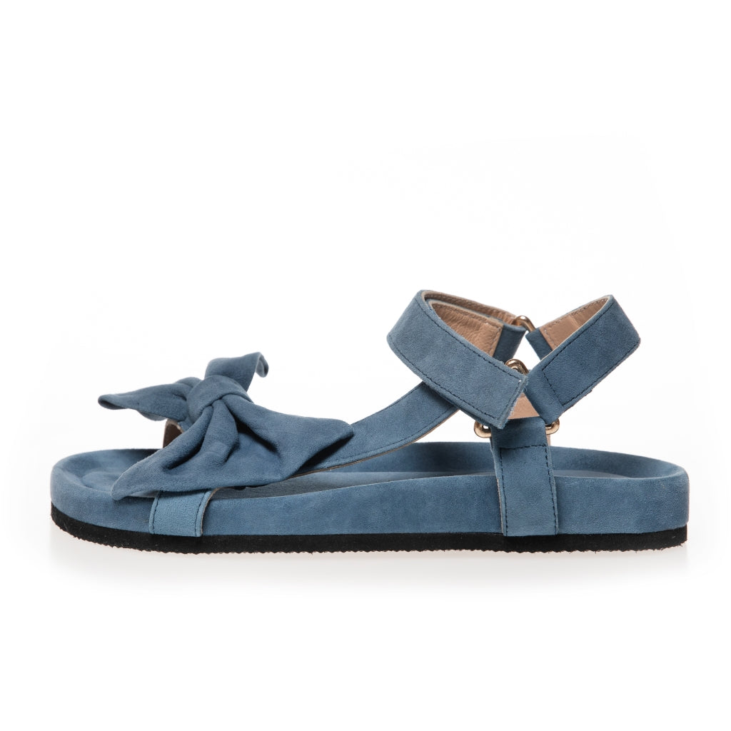 COPENHAGEN SHOES SKY AND DIAMONDS 23 SUEDE Sandaler 1012 Denim Blue