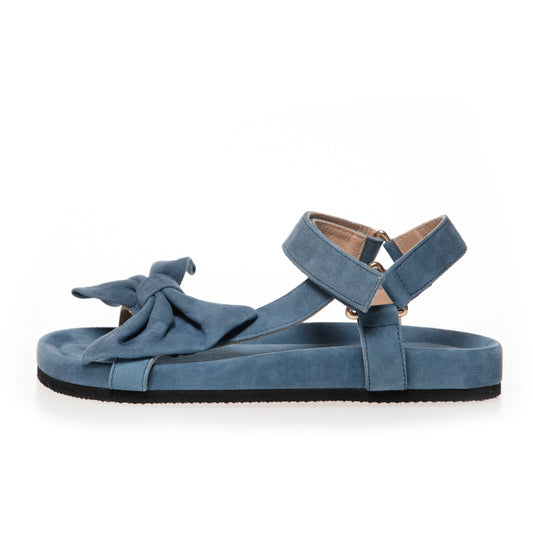 COPENHAGEN SHOES SKY AND DIAMONDS 23 SUEDE Sandaler 1012 Denim Blue