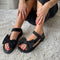 COPENHAGEN SHOES SKY AND DIAMONDS 23 SUEDE Sandaler 0001 BLACK