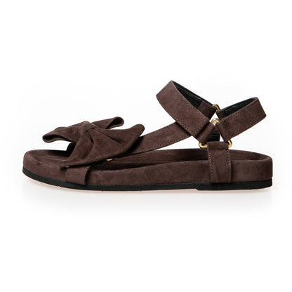 COPENHAGEN SHOES SKY AND DIAMONDS 24 SUEDE Sandaler 004 Dark brown