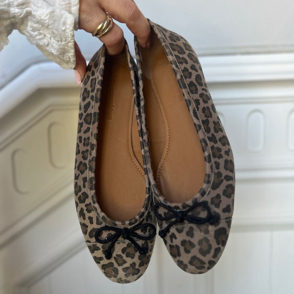 COPENHAGEN SHOES SOUL LOVERS - LEP Ballerina 0500 BROWN/BLACK