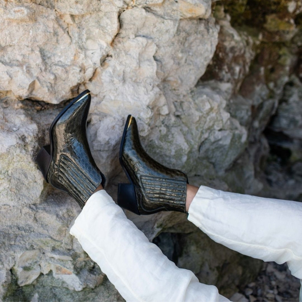 COPENHAGEN SHOES STAGE 21 Copenhagenshoes by Josefine Valentin Støvler 019 Green