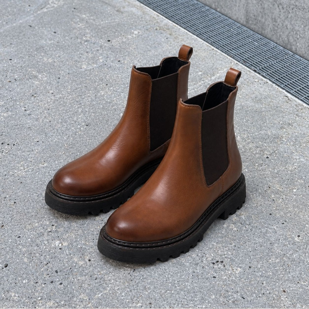 COPENHAGEN SHOES STEP IN Støvler 125 TAN