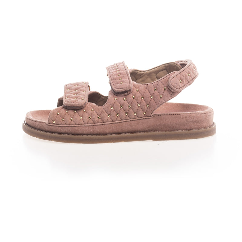 COPENHAGEN SHOES STUDS ON SUEDE Sandal 0300 PAPAYA