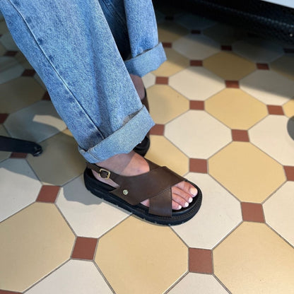 COPENHAGEN SHOES SUMMERTIME Sandaler 0018 DK BROWN