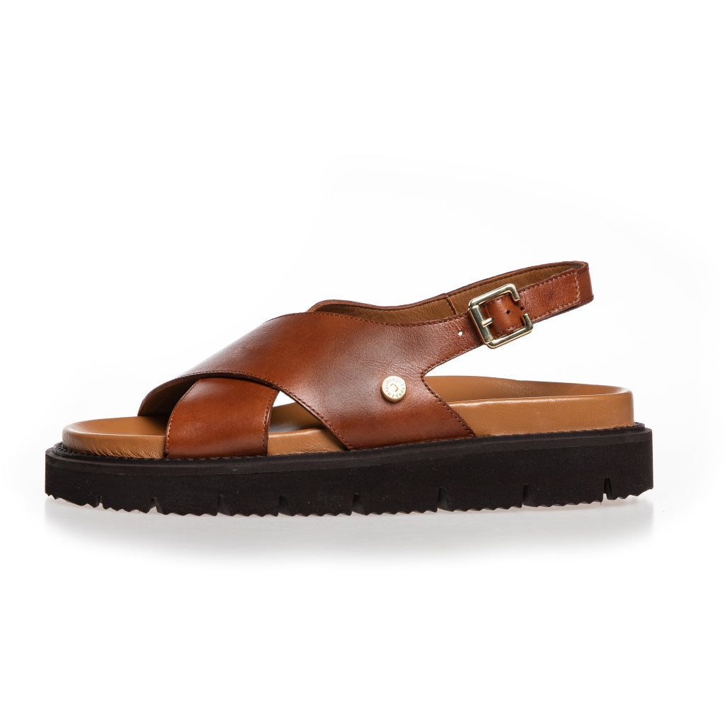 COPENHAGEN SHOES SUMMERTIME COGNAC Sandaler 0241 COGNAC