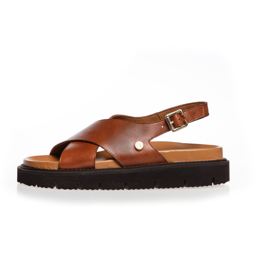 COPENHAGEN SHOES SUMMERTIME COGNAC Sandaler 0241 COGNAC