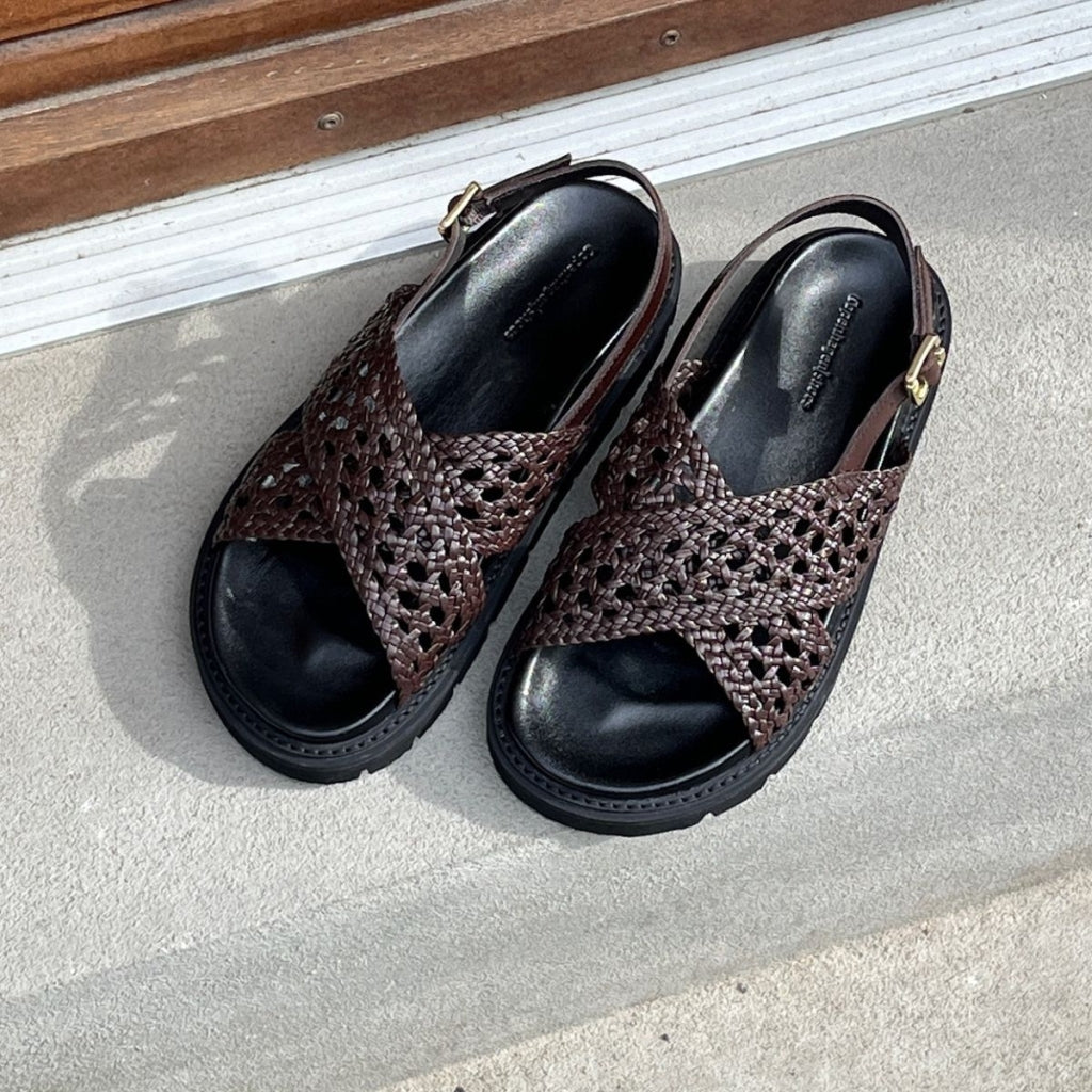 COPENHAGEN SHOES SUMMERTIME F. Sandaler 0018 DK BROWN