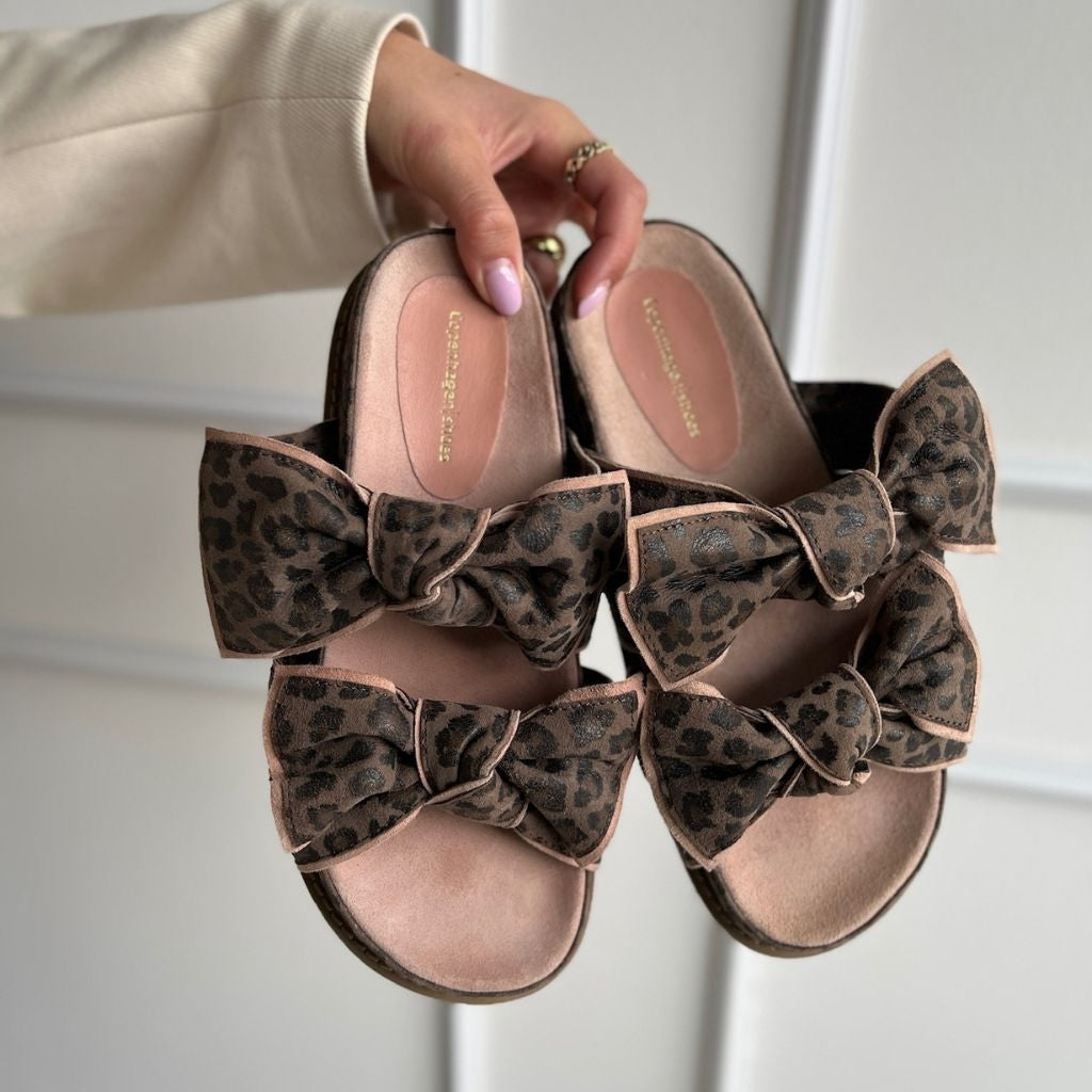 COPENHAGEN SHOES SUMMER DREAM LEP Slippers 0141 LEP (MOUSE)/PAPAYA