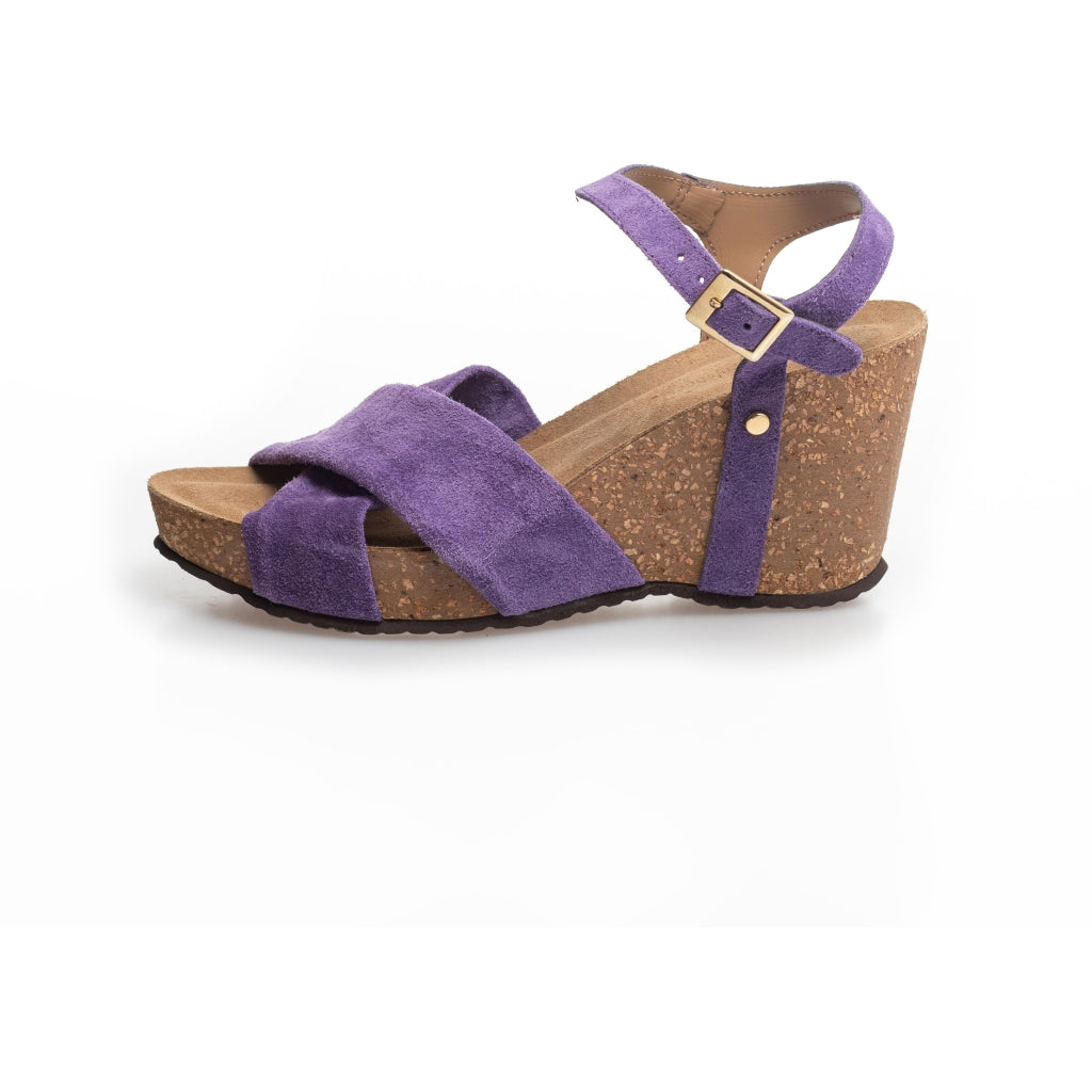 COPENHAGEN SHOES SUMMER VIBES Sandaler med kilehæl 2660 VIOLET