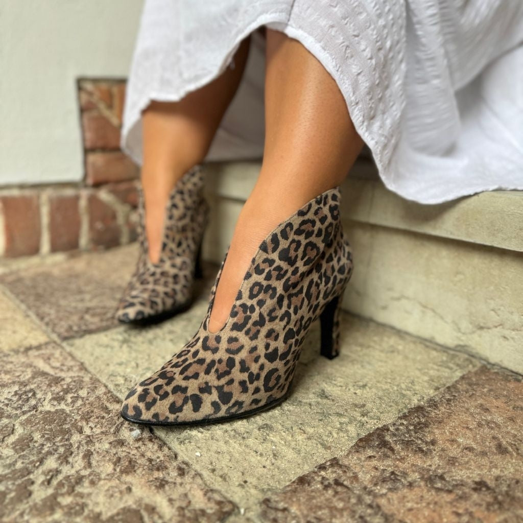 COPENHAGEN SHOES SUS 21 LEP. Stiletter 020 Brown leopard