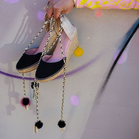 COPENHAGEN SHOES Sienna 21 Copenhagenshoes by Josefine Valentin Espadrillos 001 Black