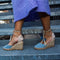 COPENHAGEN SHOES Sienna Copenhagenshoes by Josefine Valentin Sandaler med kilehæl 360 Baby blue