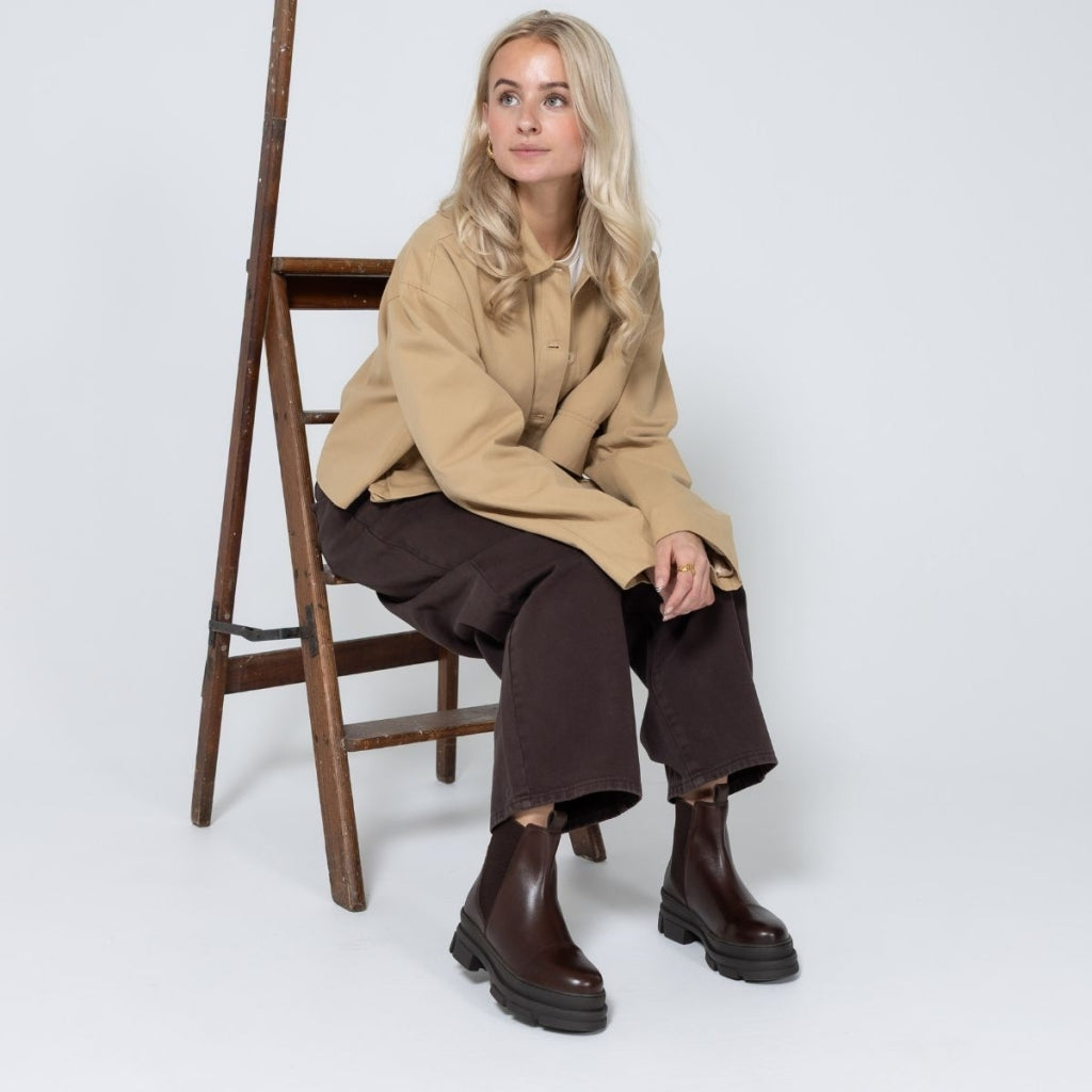 COPENHAGEN SHOES THE CELESTE LOW Støvler 004 Dark brown
