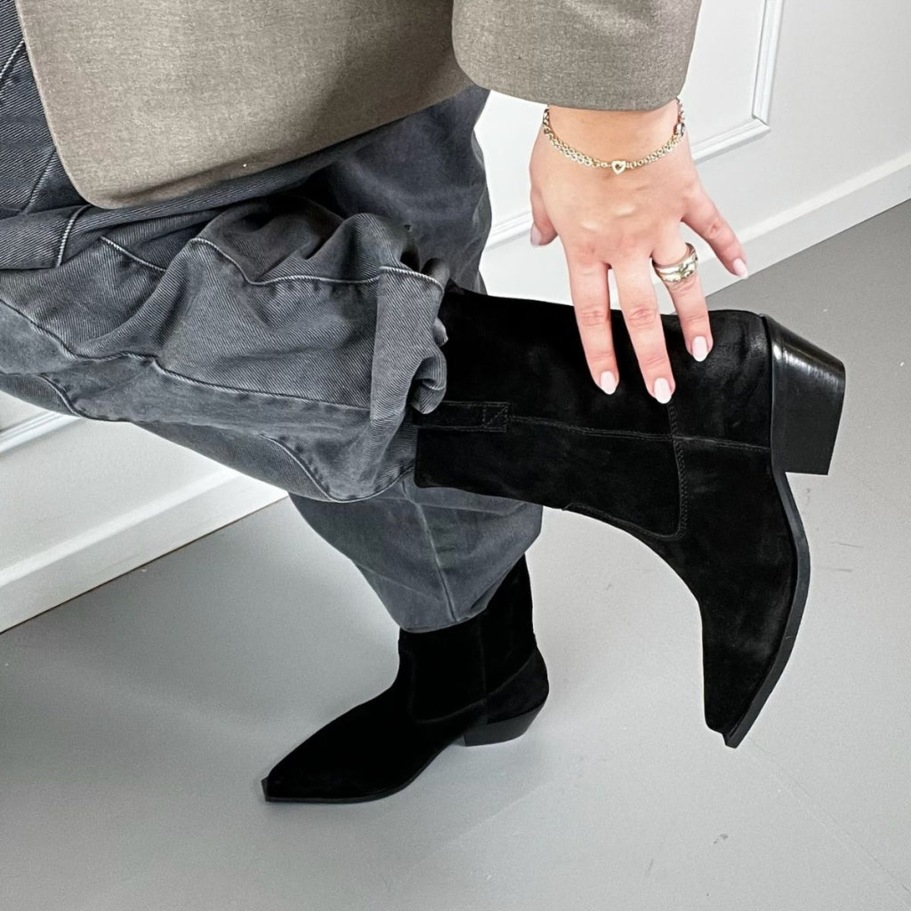 COPENHAGEN SHOES THE COUTURE WALK S. Støvler 0001 BLACK