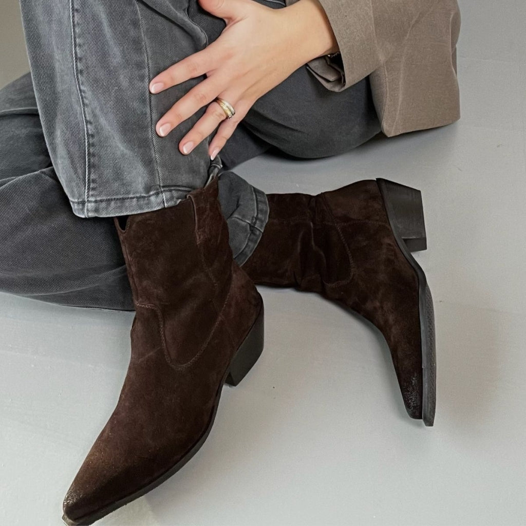 COPENHAGEN SHOES THE COUTURE WALK S. Støvler 0018 DK BROWN