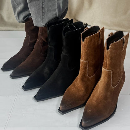 COPENHAGEN SHOES THE COUTURE WALK S. Støvler 0018 DK BROWN