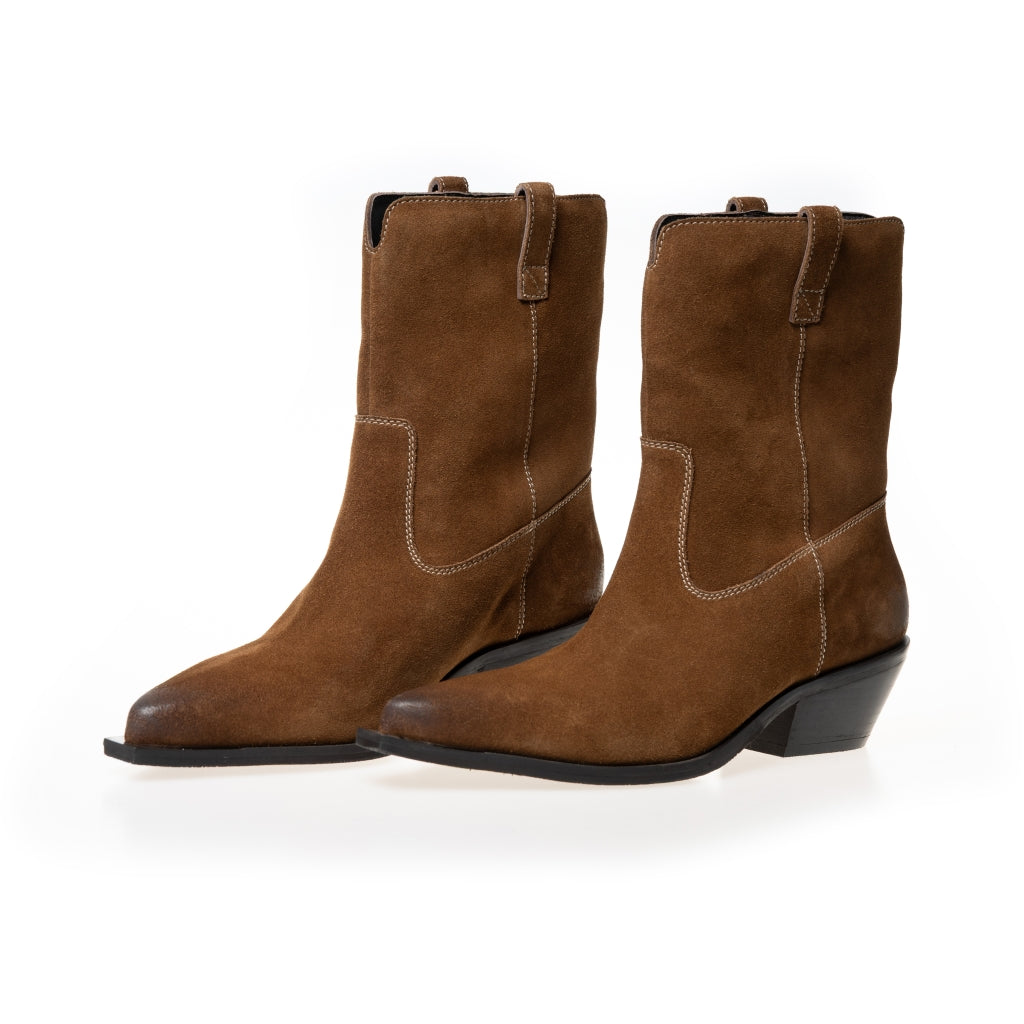 COPENHAGEN SHOES THE COUTURE WALK S. Støvler 0134 TOBACCO