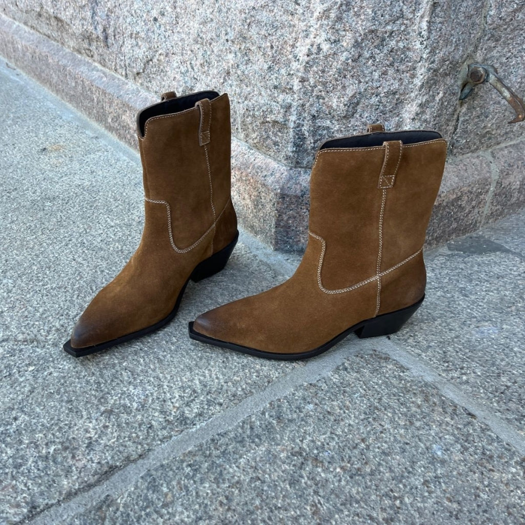 COPENHAGEN SHOES THE COUTURE WALK S. Støvler 0134 TOBACCO