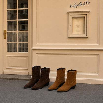 COPENHAGEN SHOES THE COUTURE WALK S. Støvler 0134 TOBACCO