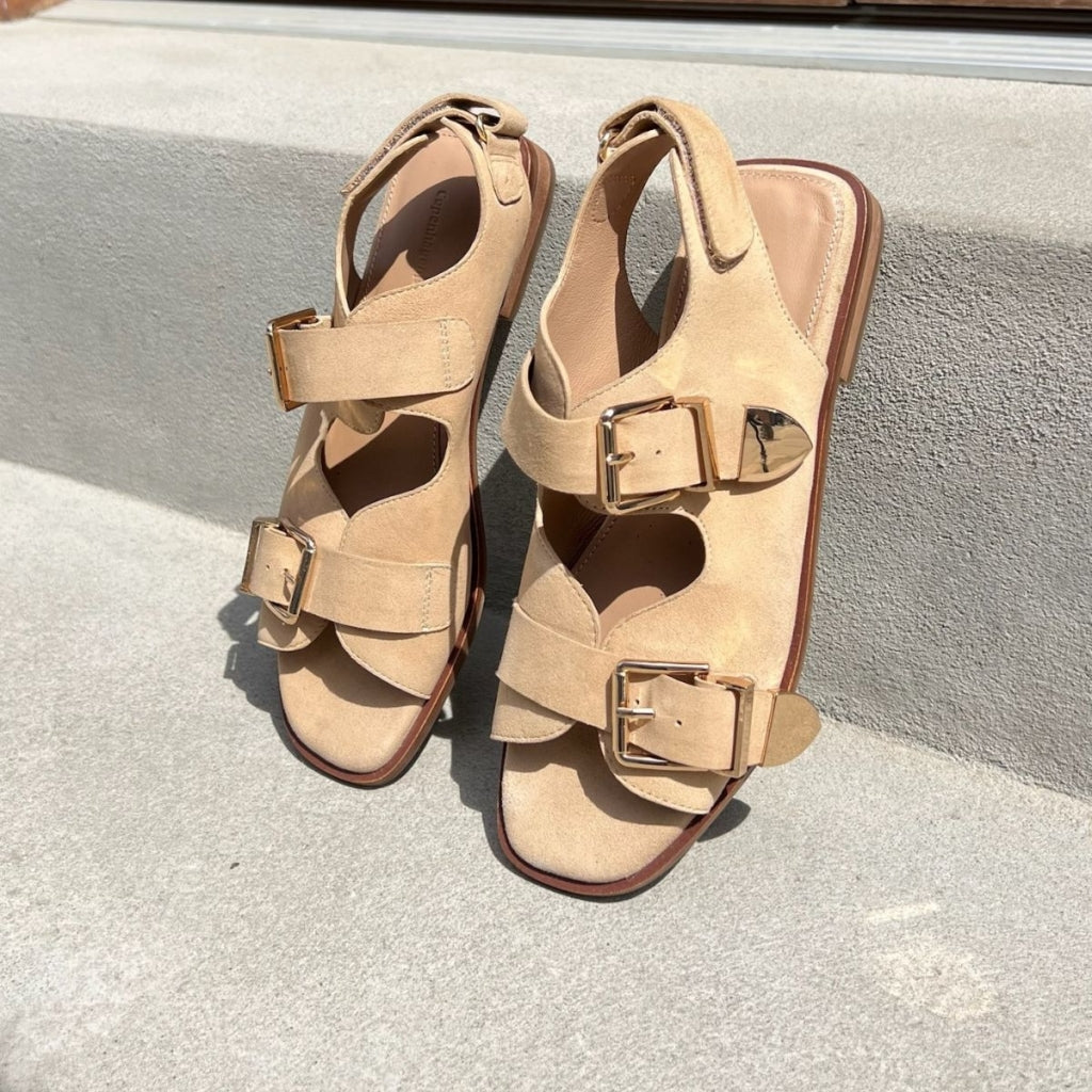 COPENHAGEN SHOES THE LOOK Sandaler 705 BEIGE (SEMOLINA)
