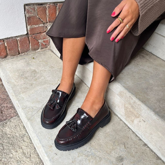 COPENHAGEN SHOES THE LOOK IS PERFECT Boat Shoe 2222 BORDEAUX